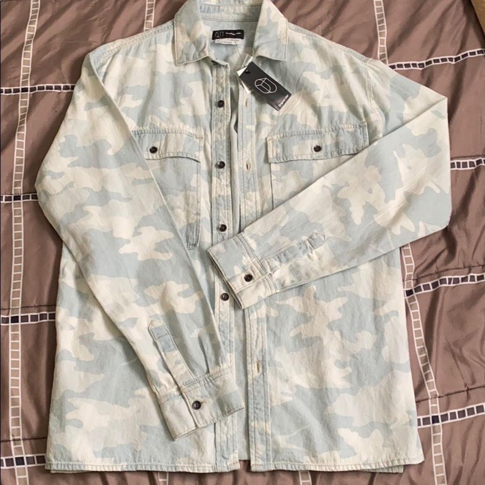 Original use button down camo